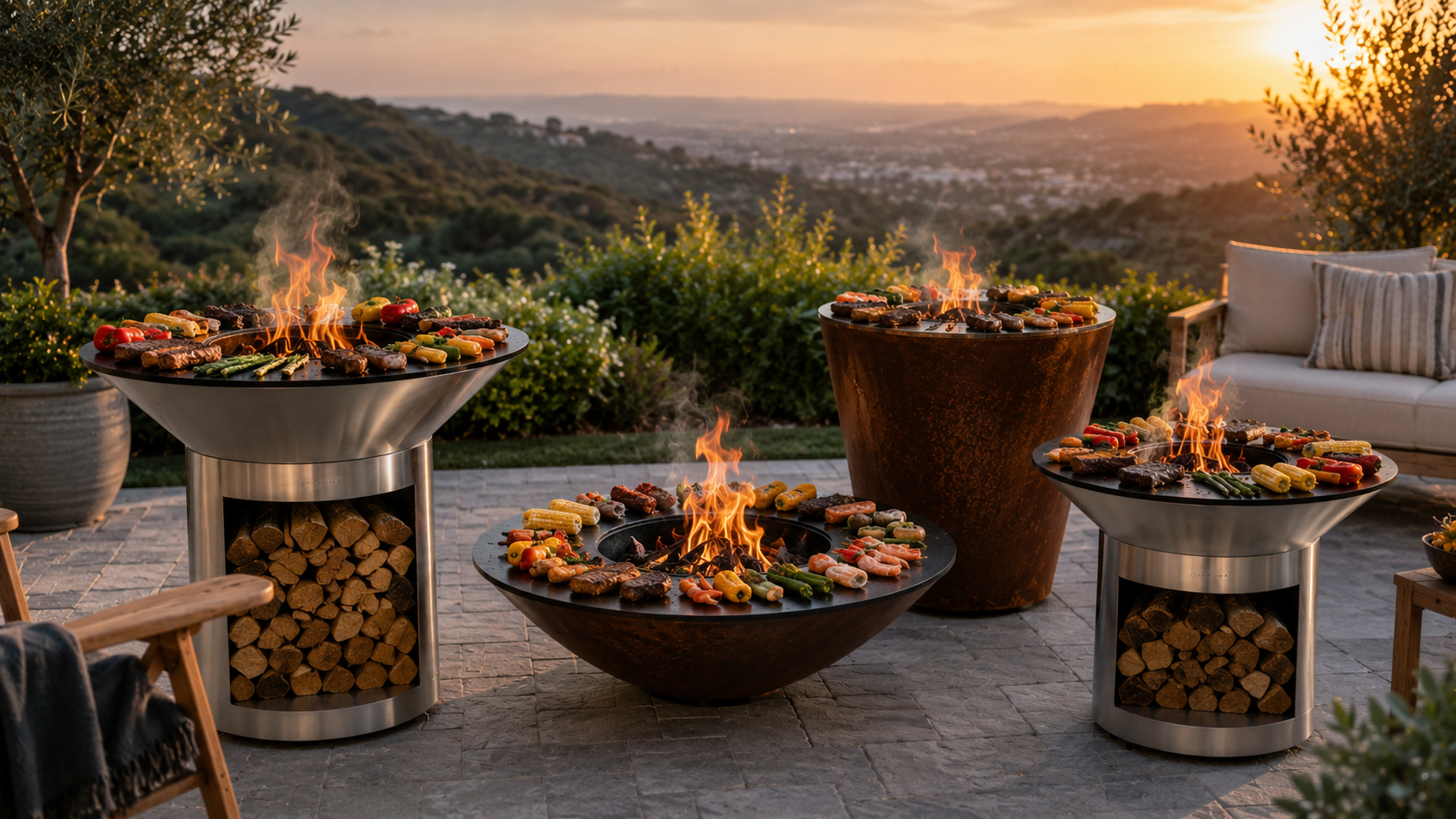 Fire Pit Grills