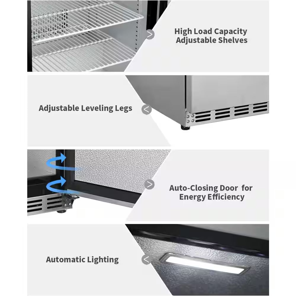 C150SD, 5.12 Cu. Ft. Built-In Dual Drawer Single Door Outdoor Indoor Undercounter Beverage Refrigerators Auto Defrost