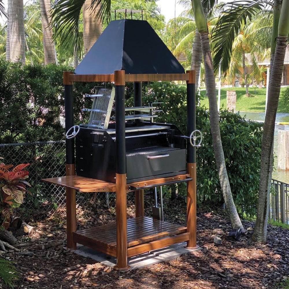 Tagwood BBQ02SI Argentine Santa Maria Style Gaucho Grill
