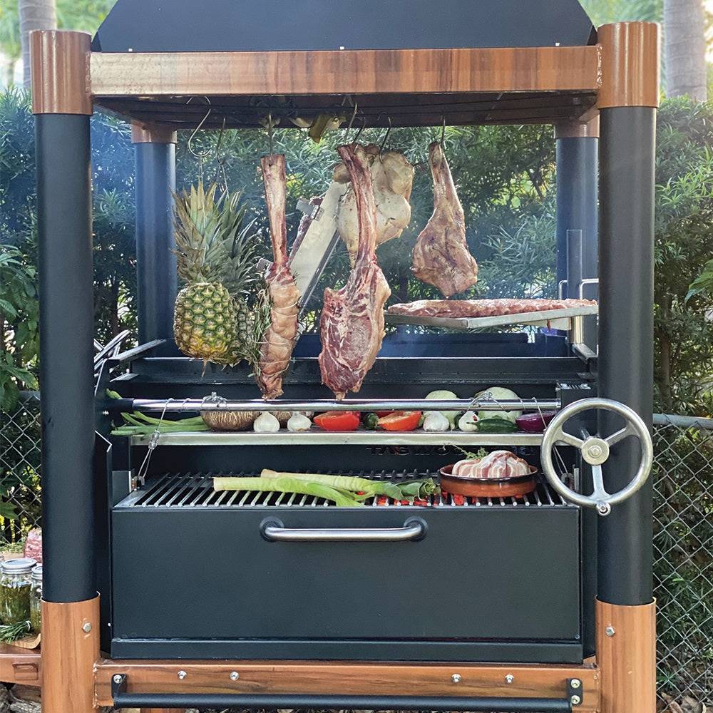 Tagwood BBQ02SI Argentine Santa Maria Style Gaucho Grill