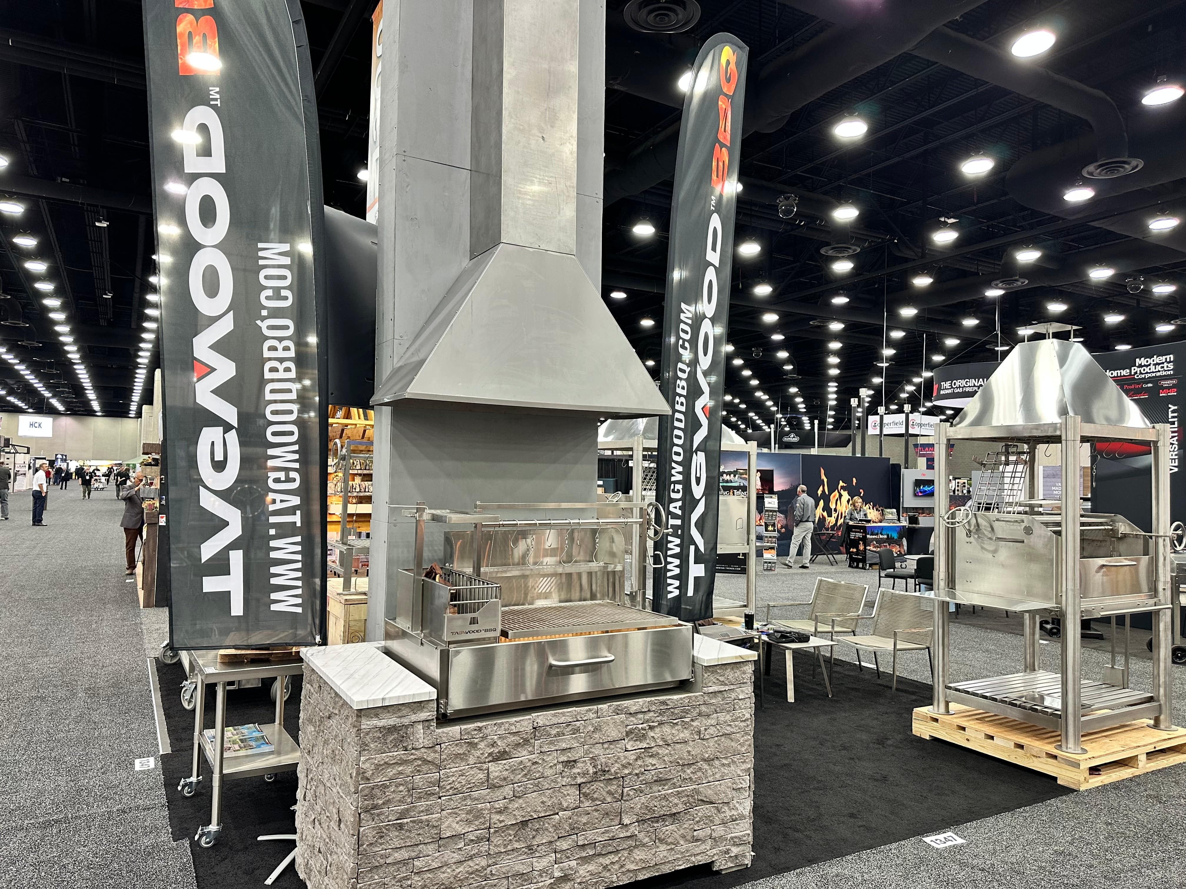 Tagwood BBQ25SS XL Built-In Santa Maria Argentine Grill – 304 Stainless Steel