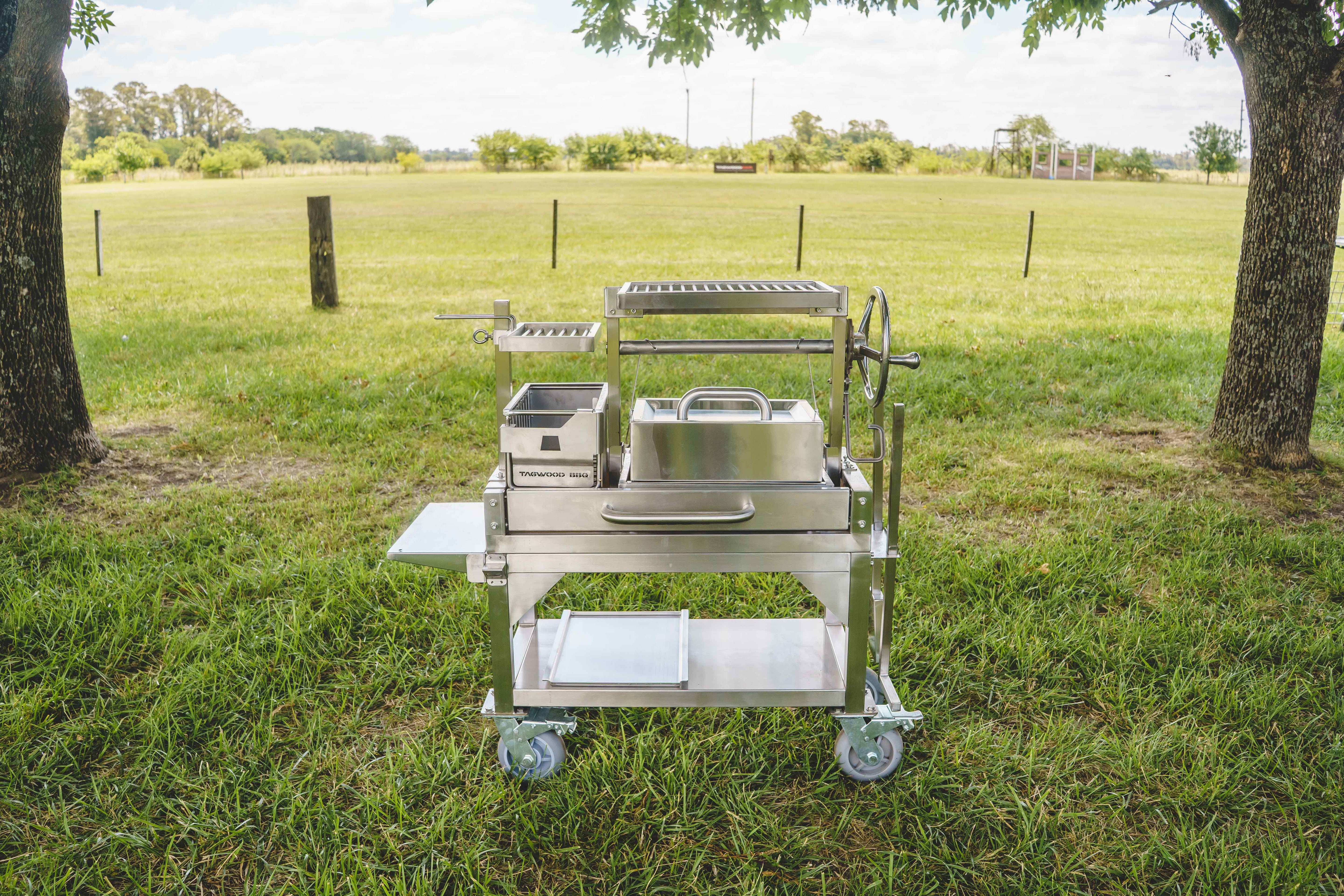 Tagwood BBQ03SS MINI Argentine Santa Maria Grill – 304 Stainless Steel