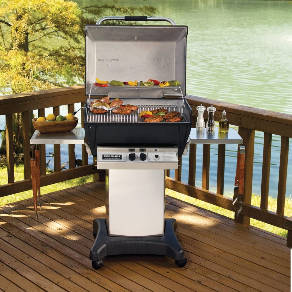 Broilmaster P3SX 26-Inch Super Premium Freestanding/Post-Mounted Aluminum Gas Grill