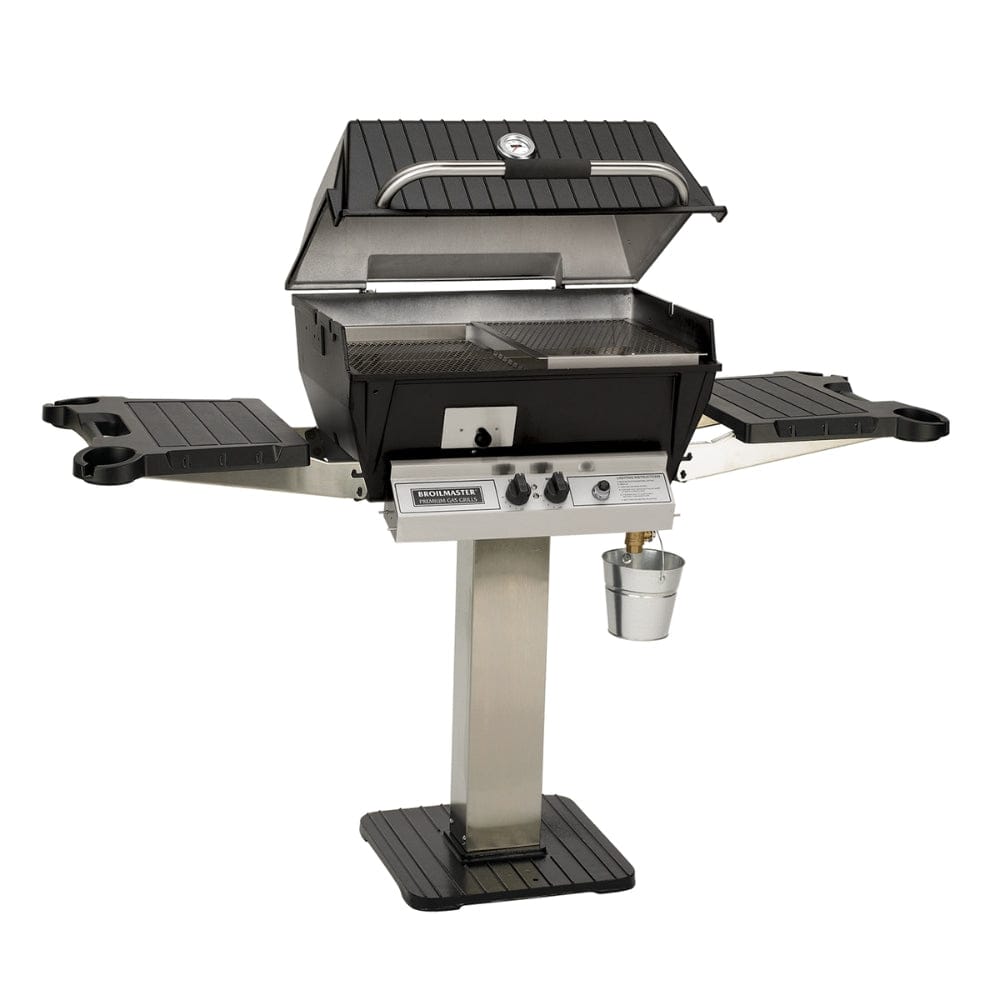 Broilmaster Slow Cooker Q3X 26-Inch Free Standing Aluminum Gas Grill