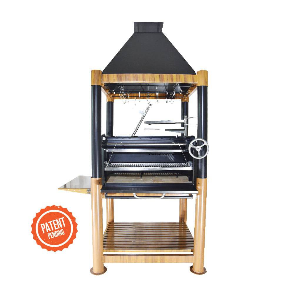 Tagwood BBQ02SI Argentine Santa Maria Style Gaucho Grill