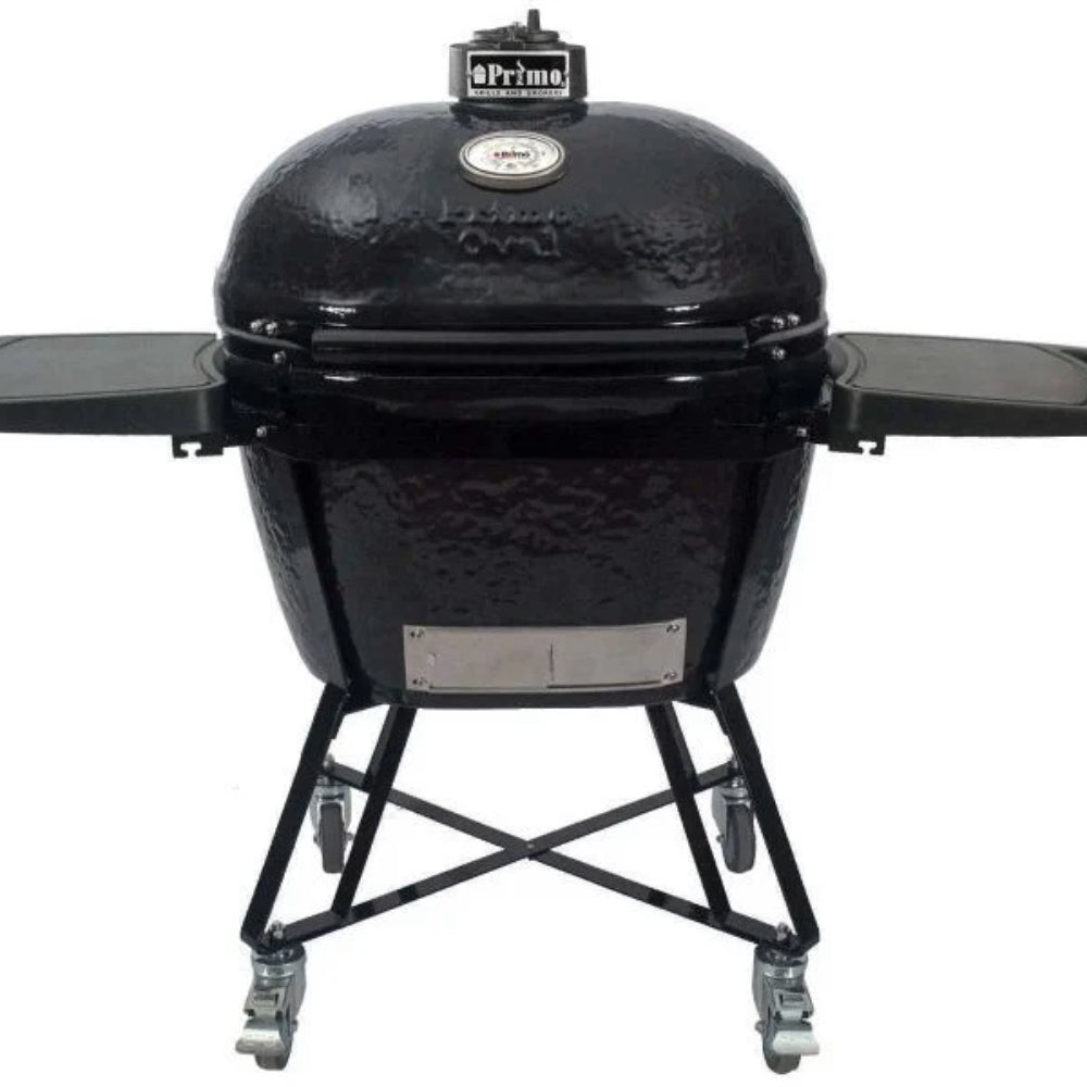 Primo Oval X-Large Charcoal Kamado All-In-One Grill Package