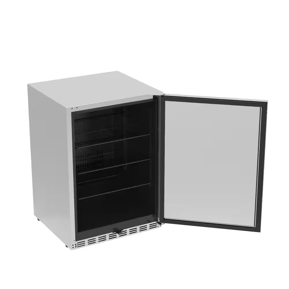 C150SD, 5.12 Cu. Ft. Built-In Dual Drawer Single Door Outdoor Indoor Undercounter Beverage Refrigerators Auto Defrost