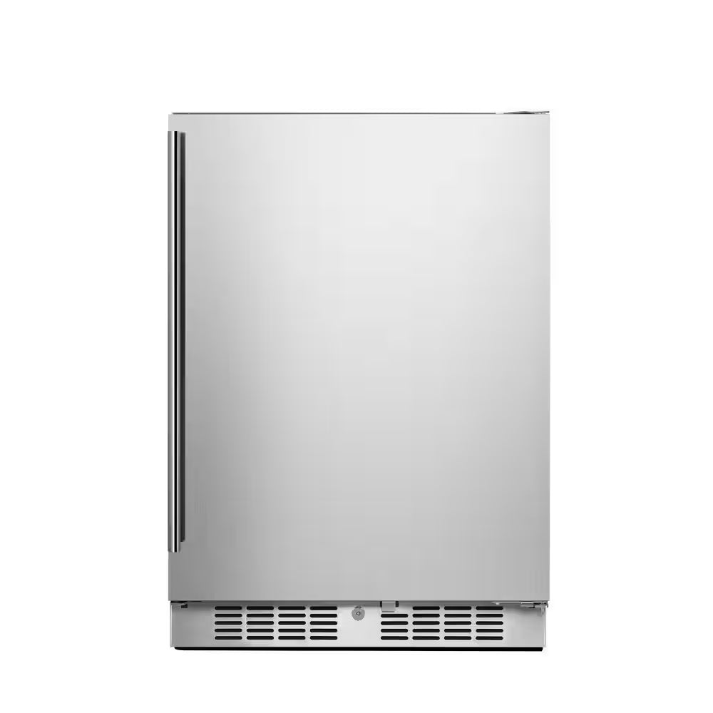 24 In. 5.6 Cu. Ft. Built-In Outdoor Refrigerator in Stainless Steel