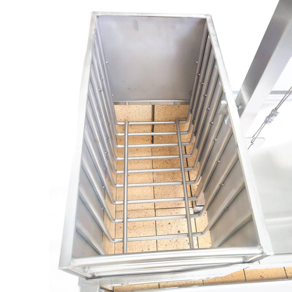 Tagwood BBQ05SS Built-In Santa Maria Argentine Grill