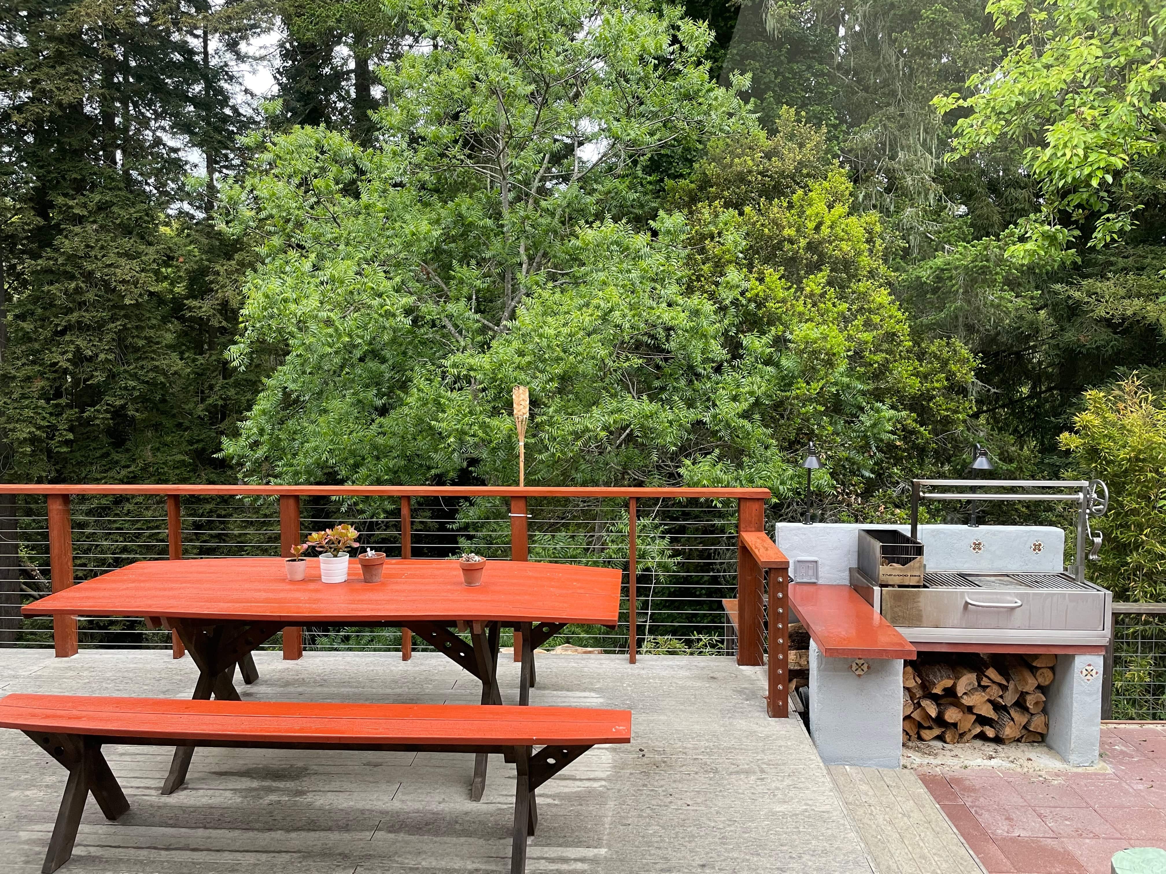 Tagwood BBQ05SS Built-In Santa Maria Argentine Grill