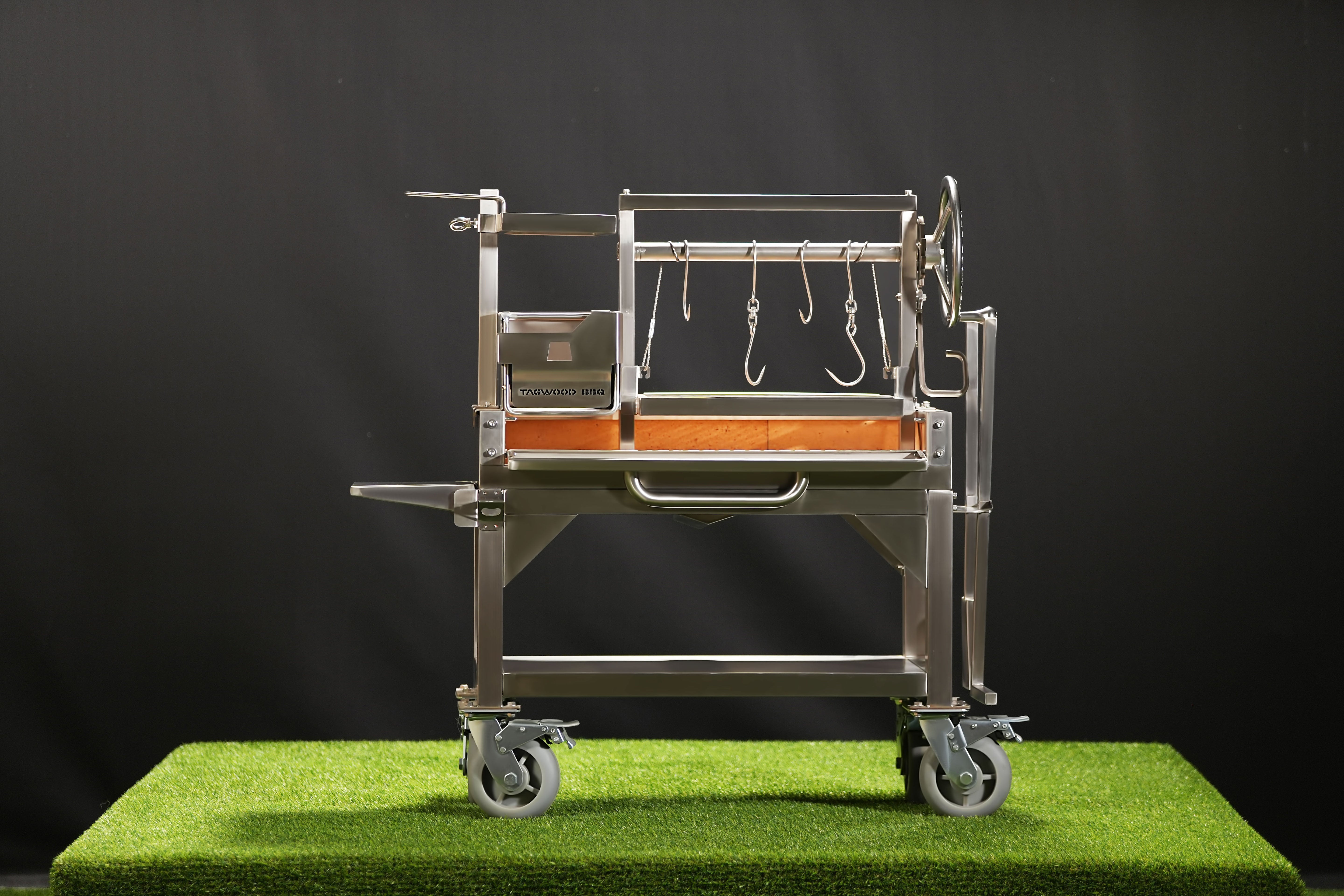 Tagwood BBQ03SS MINI Argentine Santa Maria Grill – 304 Stainless Steel