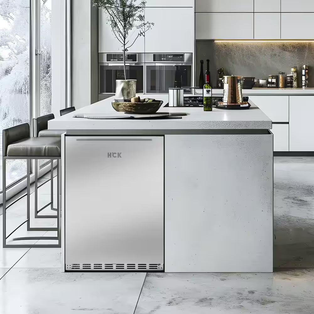 C150SD, 5.12 Cu. Ft. Built-In Dual Drawer Single Door Outdoor Indoor Undercounter Beverage Refrigerators Auto Defrost