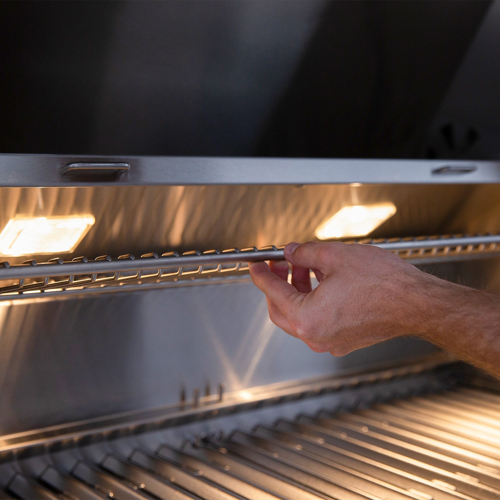 American Made Grills Encore 54-Inch Built-In / Freestanding Hybrid Gas / Charcoal / Wood Grill