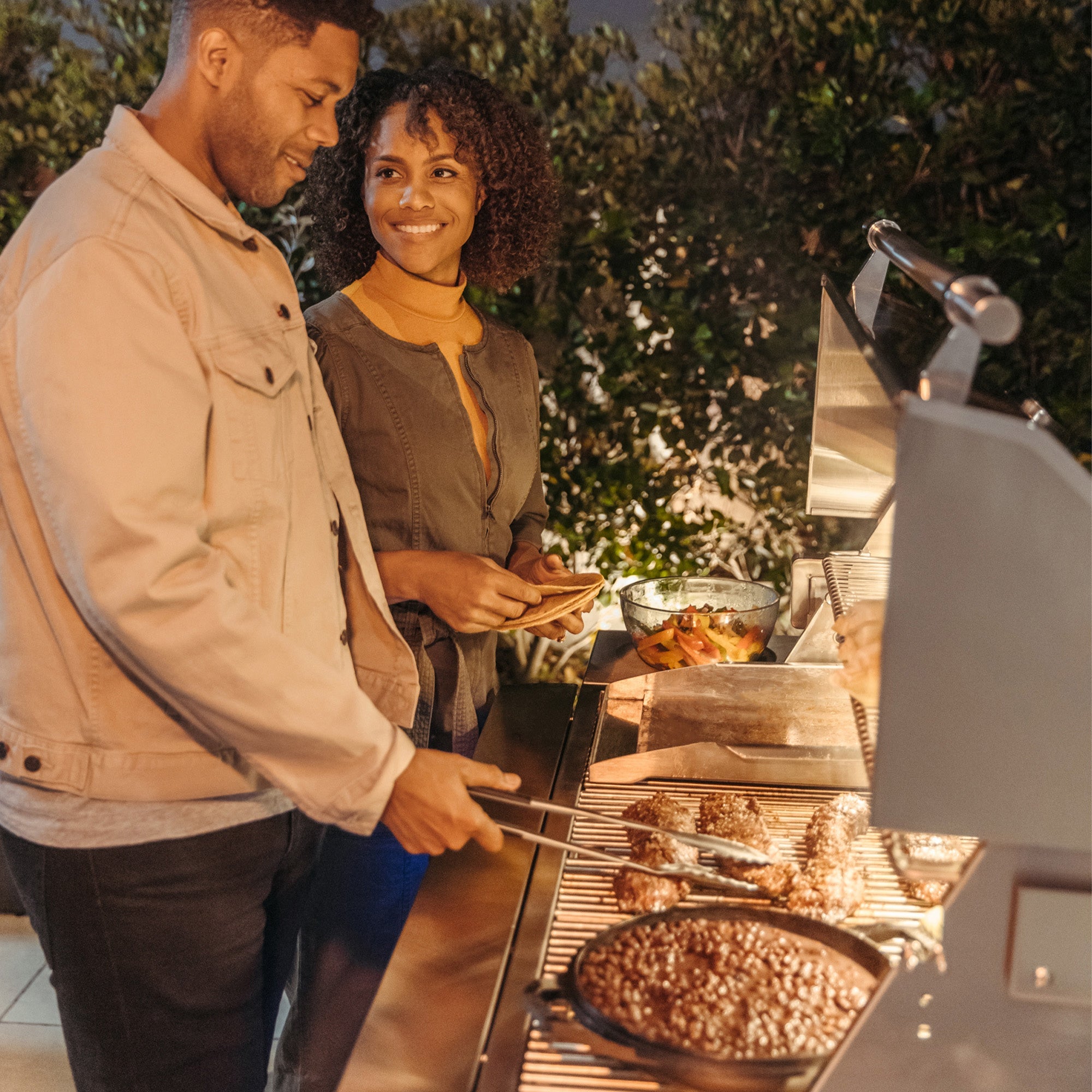 American Made Grills Freestanding Estate Freedom 42-Inch Gas Grill